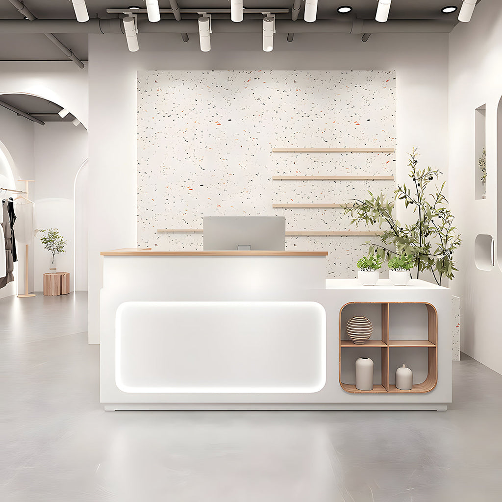 Reception Desk Size Guide for Small and Large Lobbies