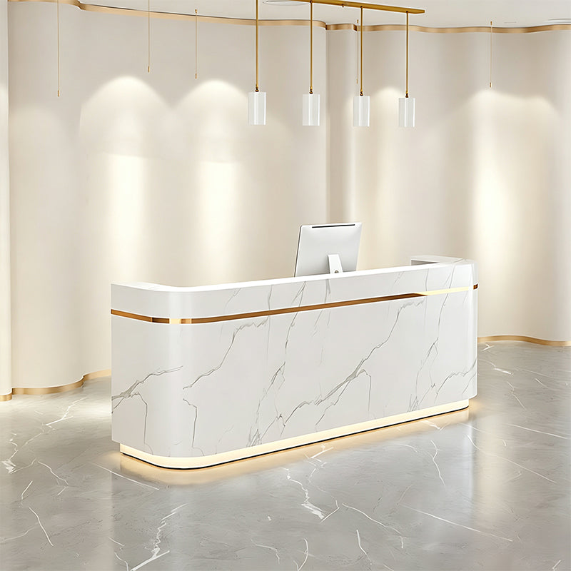 Will an LED Reception Desk Still Look Good in Your Actual Office?