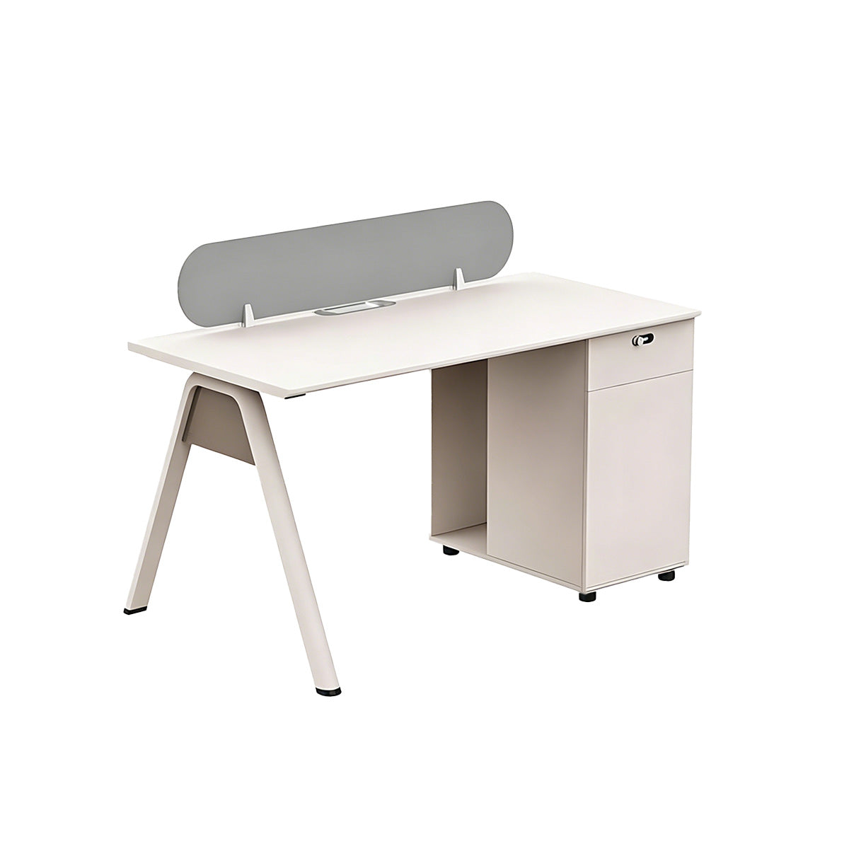 Office Desk, Standard, L47" x W24" x H30", for executive office workspace, modern executive office furniture