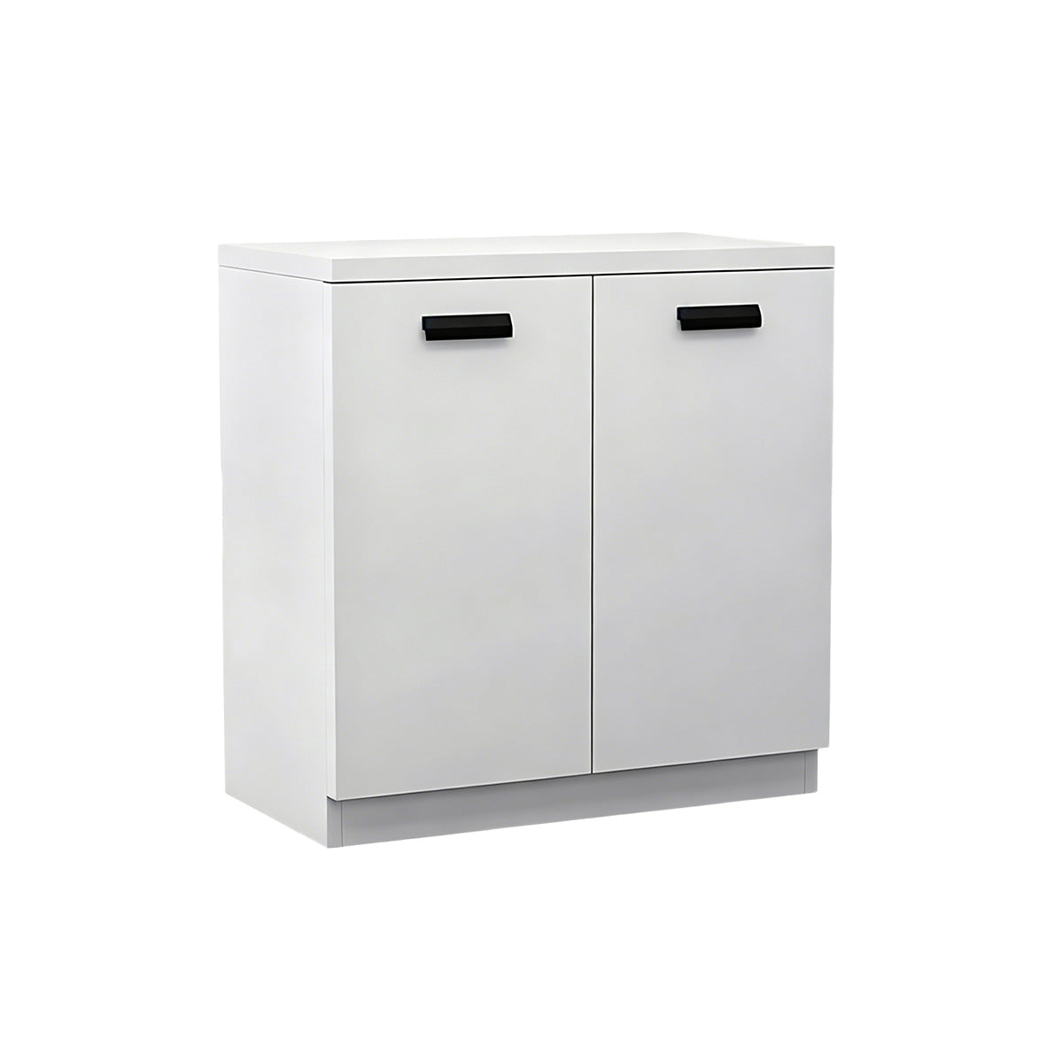 Minimalist Office Storage Cabinet with Printer Stand