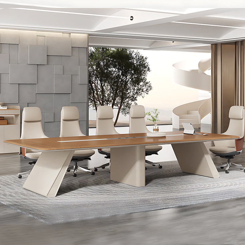 Modern Luxury Business Meeting Table with Sturdy and Solid Legs