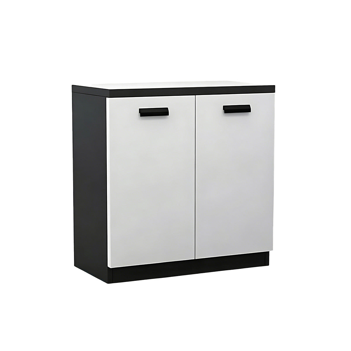 Minimalist Office Storage Cabinet with Printer Stand