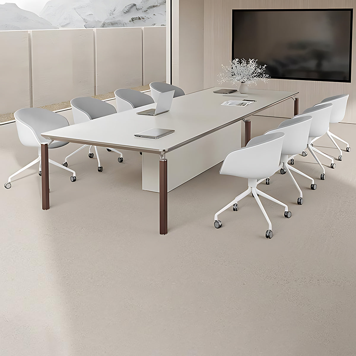 Business Style Small Conference Table Office Desk