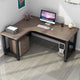 Classic and Elegant Office Desk with Corner Design