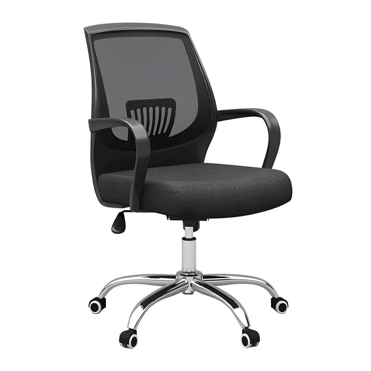 Ergonomic Mesh Office Chair with Lumbar Support and Adjustable Height