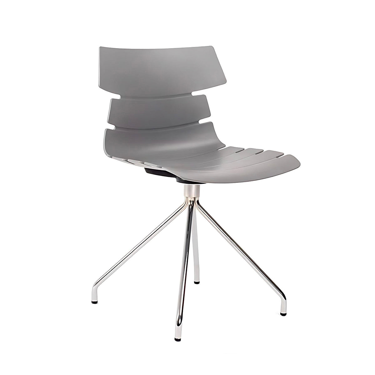 Minimalist Ergonomic Office Chair with Smooth-Rolling Casters & Supportive Backrest