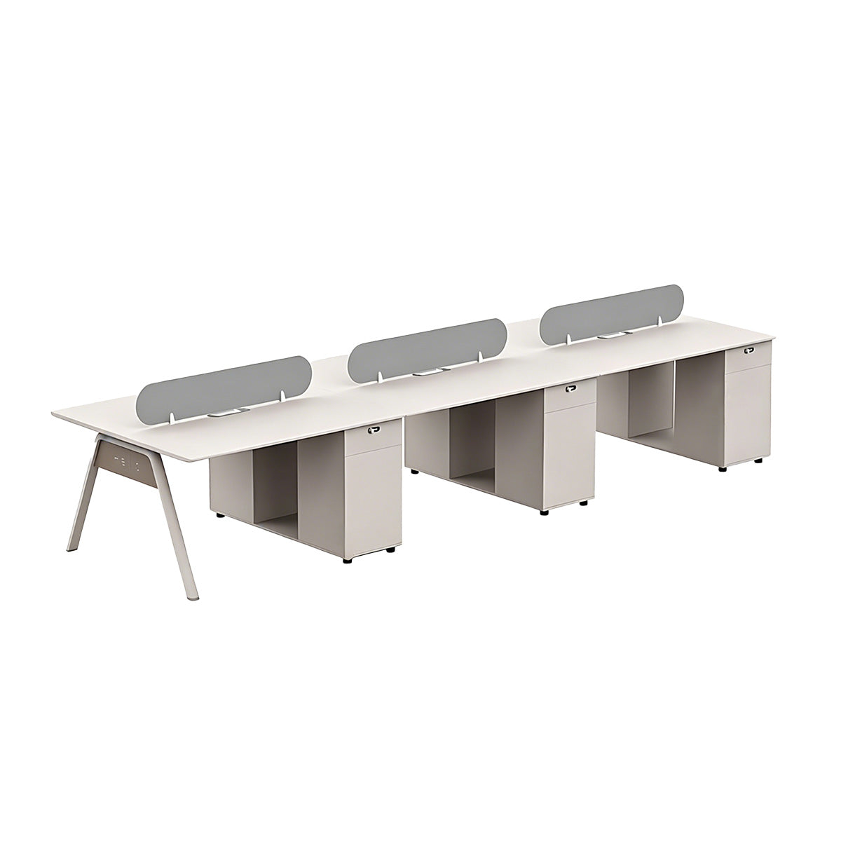 Office Desk, Standard, L142" x W47" x H30", for executive office workspace, modern executive office furniture