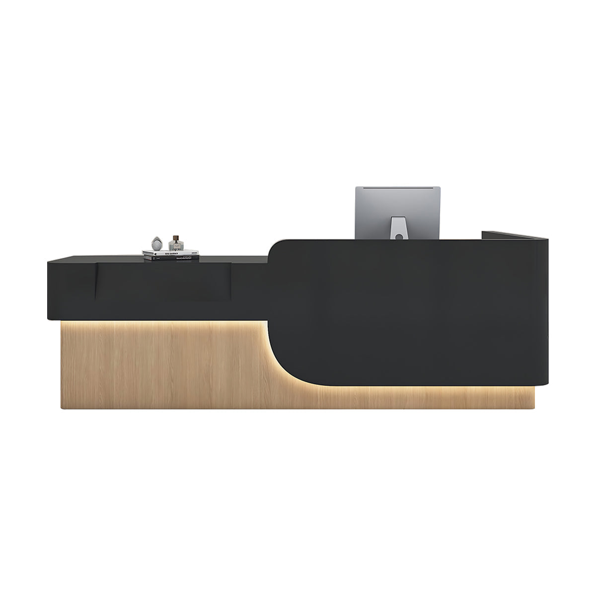 Modern Reception Desk Eco Friendly and Durable for Office