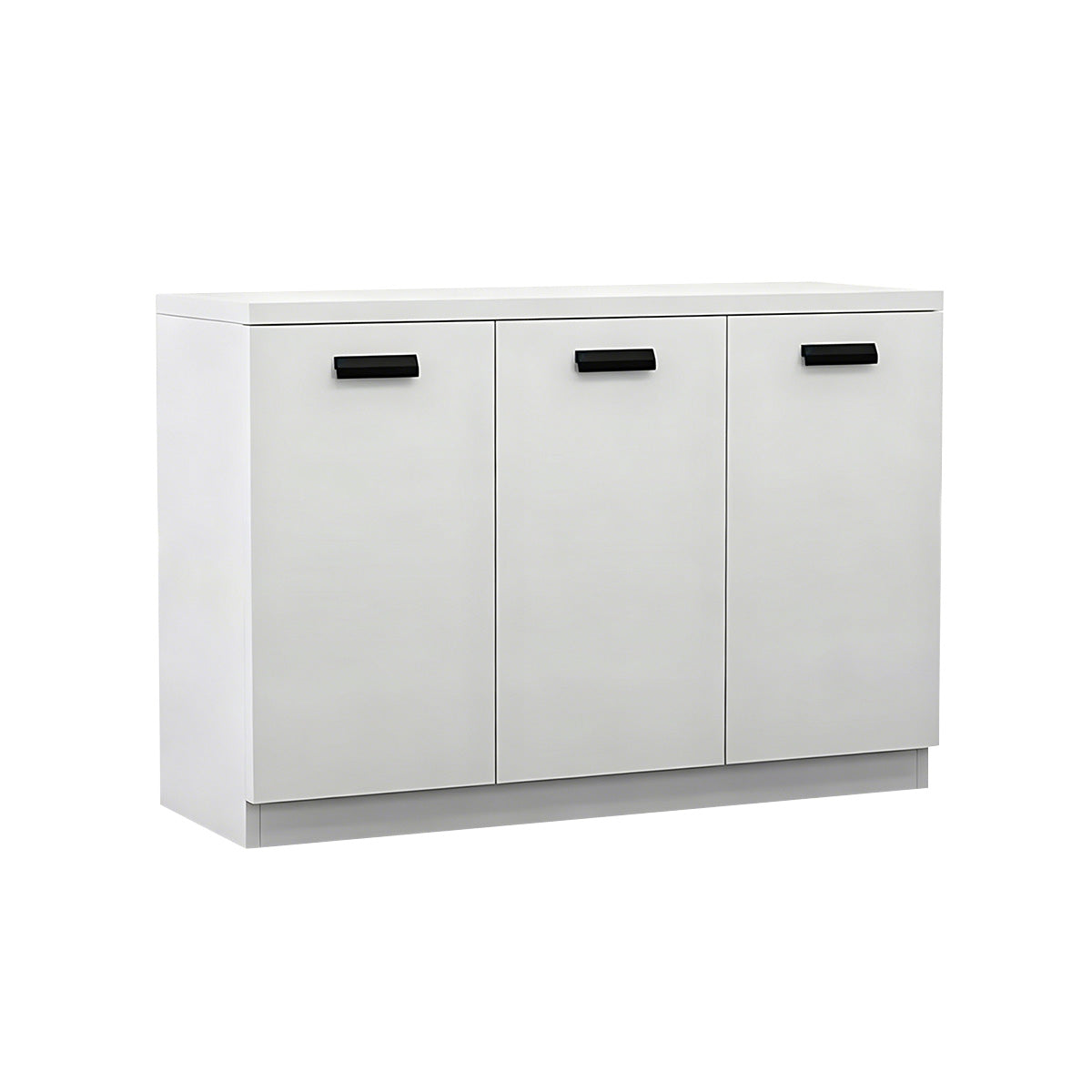 Minimalist Office Storage Cabinet with Printer Stand