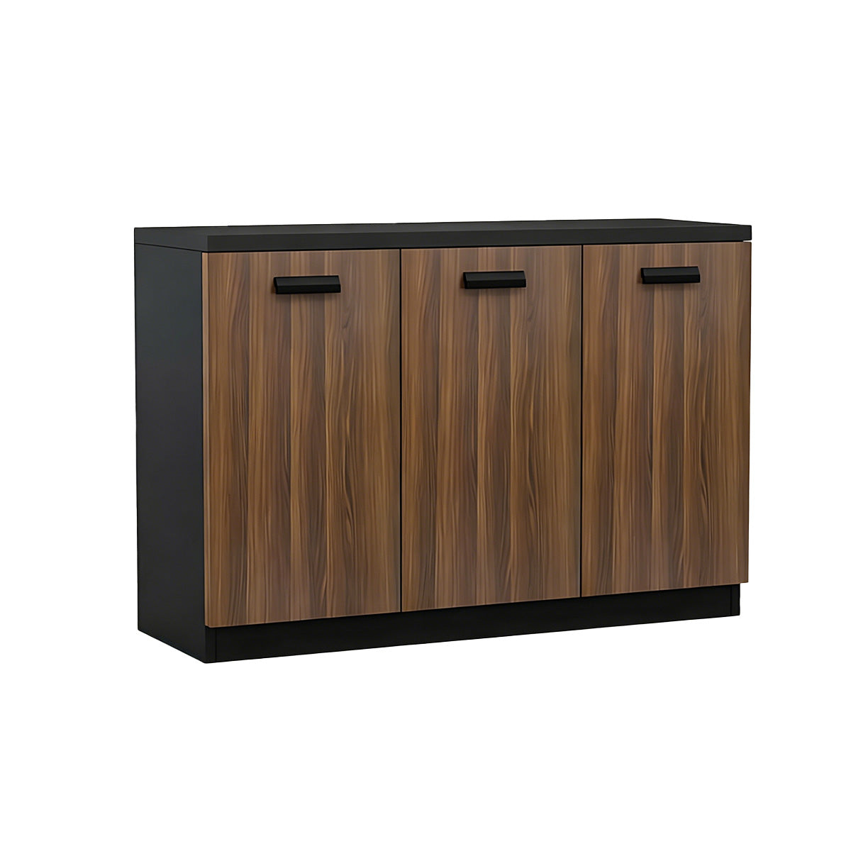 Minimalist Office Storage Cabinet with Printer Stand