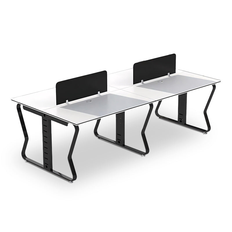 Modern Office Concept Computer Workstation Desk and Chair Combination