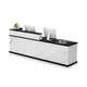 Reception Counter Desk Front Counter Desk with Lockable Drawer（East Coast）