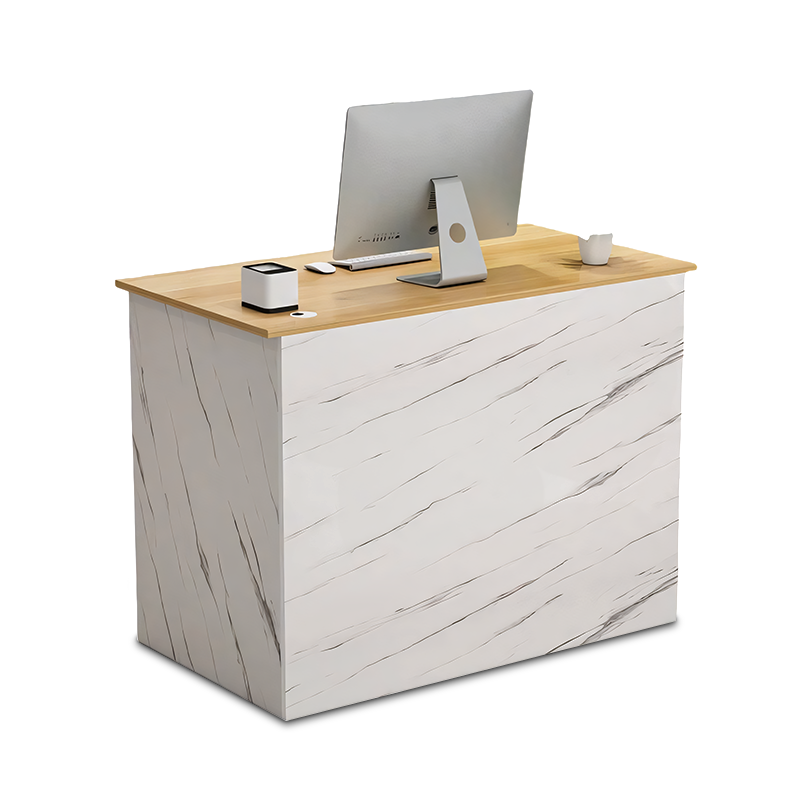 Simple Modern Multifunctional Storage Reception Desk