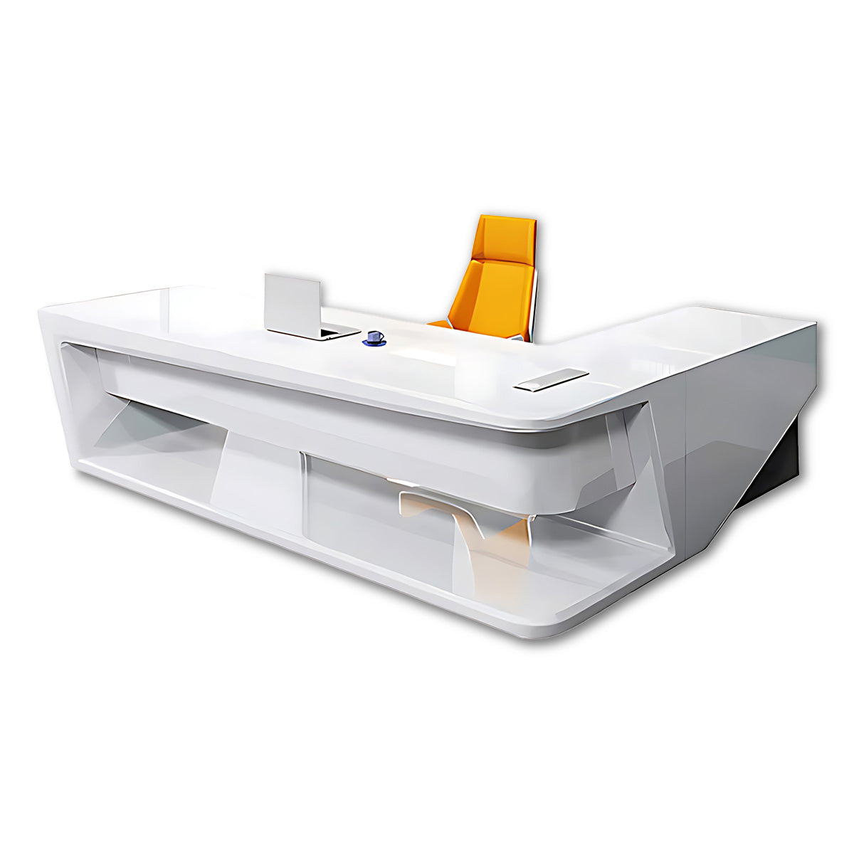 Innovative  Stylish Lacquered Executive Desk