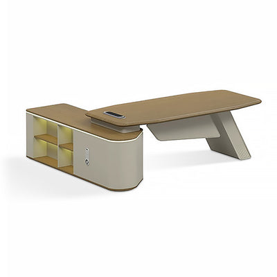 Modern Sleek Single Desk for Executives