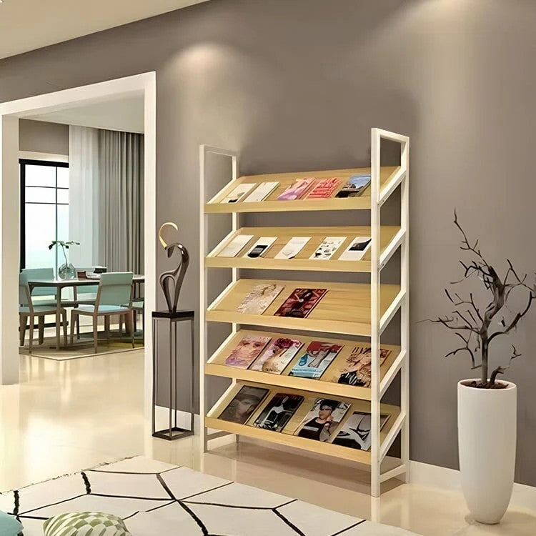 Freestanding Bookshelf Multilayer Tall Bookshelf Open Bookshelves and Bookcases