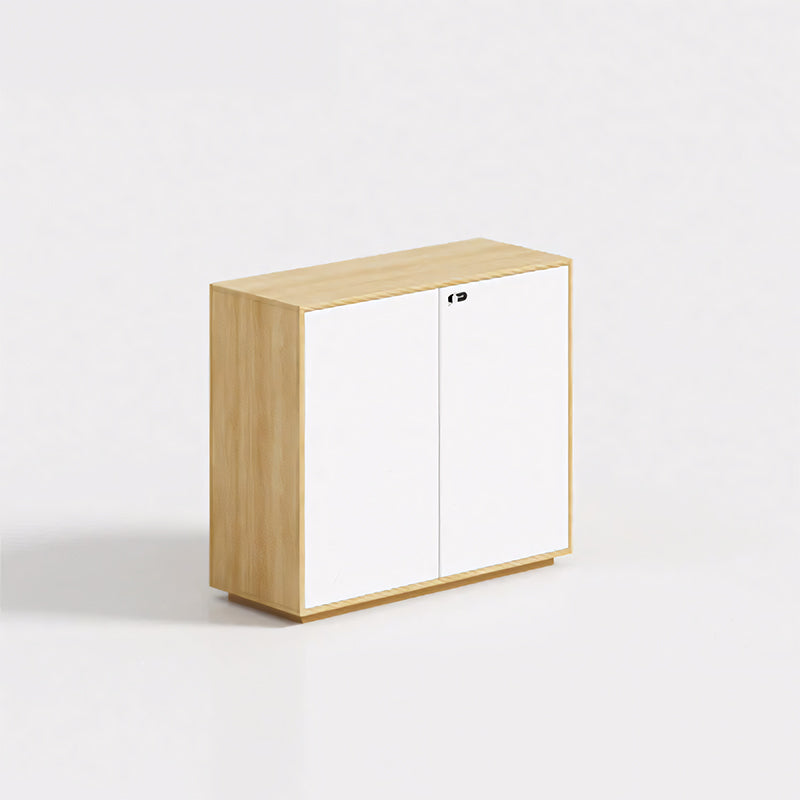 File Cabinet, Office Low Cabinet, Wooden, Simple Design