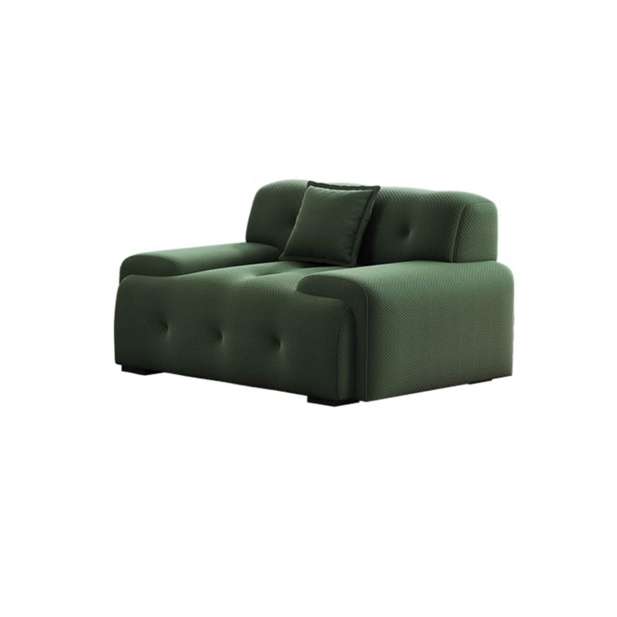 Italian Minimalist Style Sofa with Thick Seat Cushions