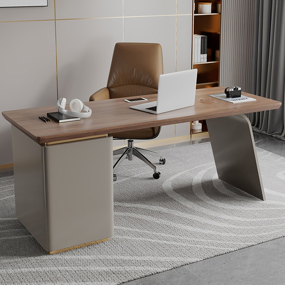 Minimalist Modern High-Quality Office Desk with Unique Leg Design