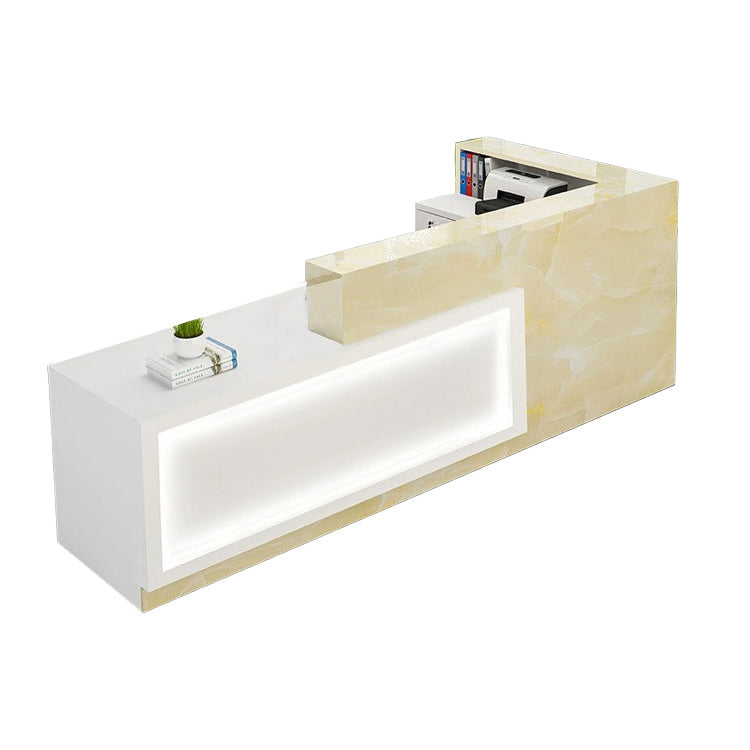 Small Retail Counter Reception Table