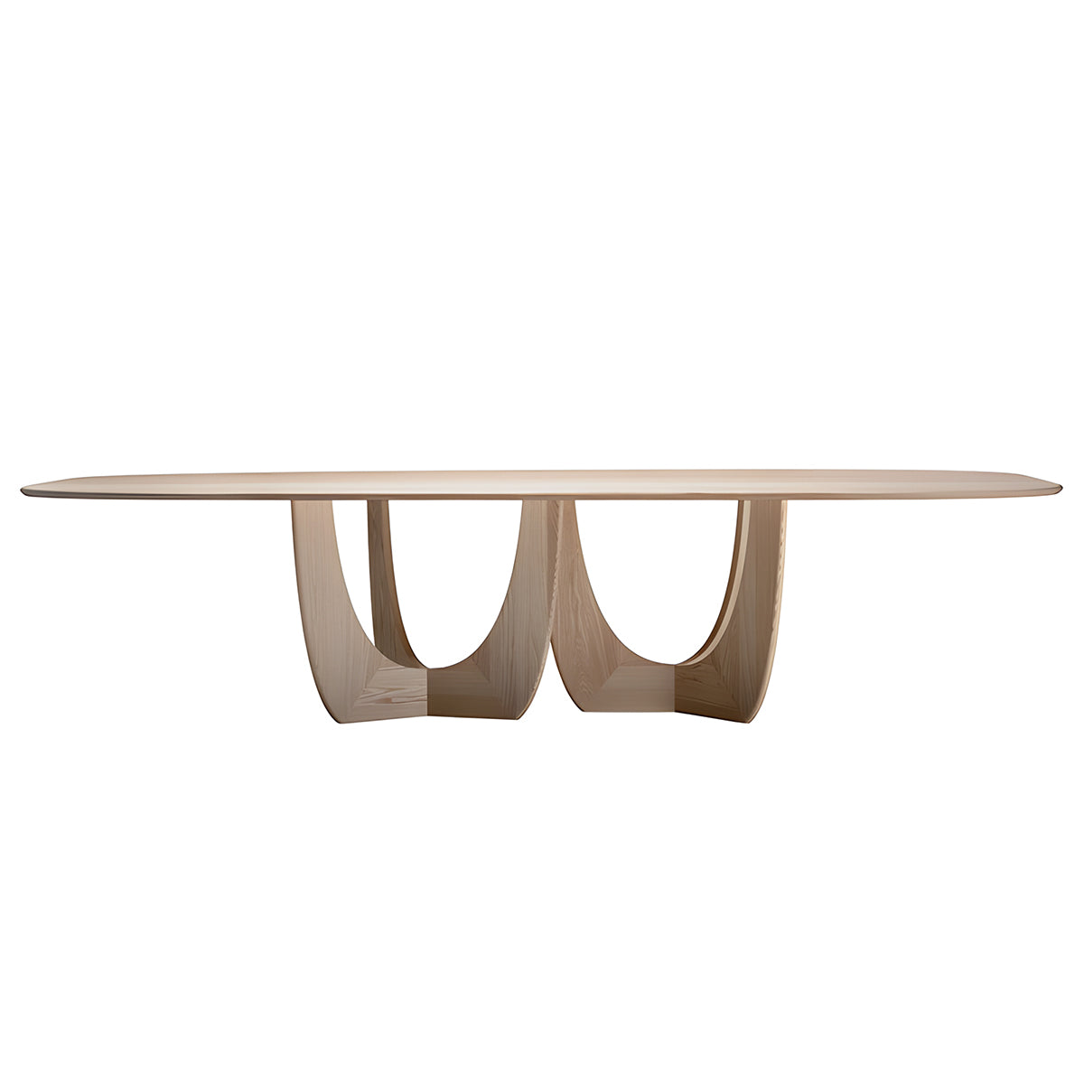 Premium Solid Wood Conference Table for Executive Offices & Meetings