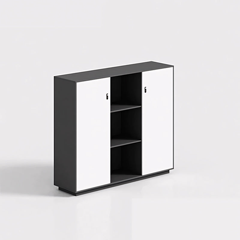 File Cabinet, Office Low Cabinet, Wooden, Simple Design