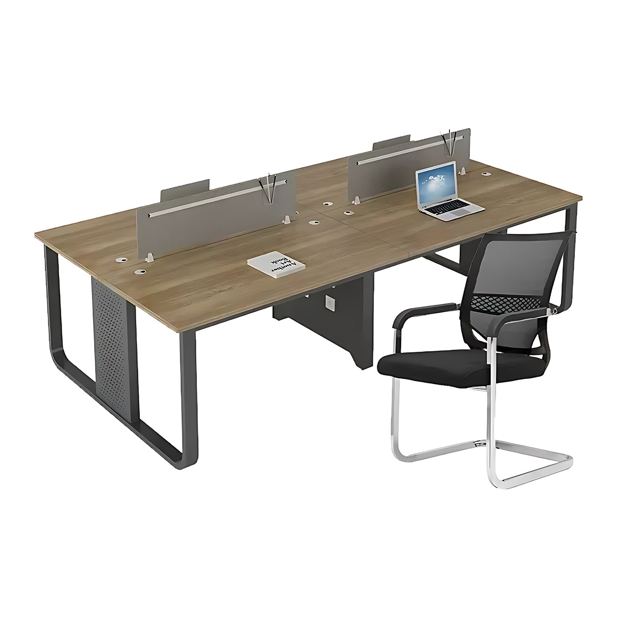 Bold Steel Frame Office Chair Combination