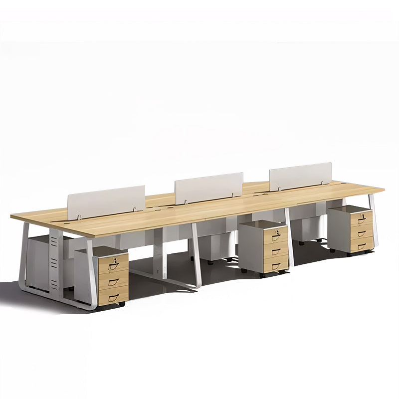 Fully Upgraded Flexible Combination Face to Face Two Person Desk