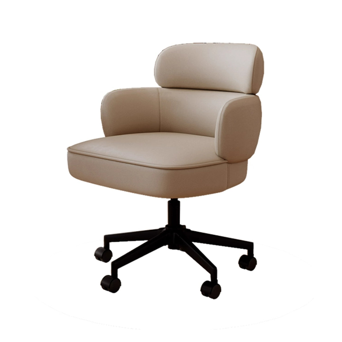 Minimalist Swivel Office Chair with Comfortable Backrest
