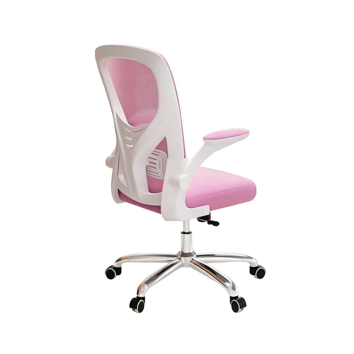 Ergonomic Mesh Office Chair with Adjustable Armrests, Lumbar Support, and Latex Seat Cushion