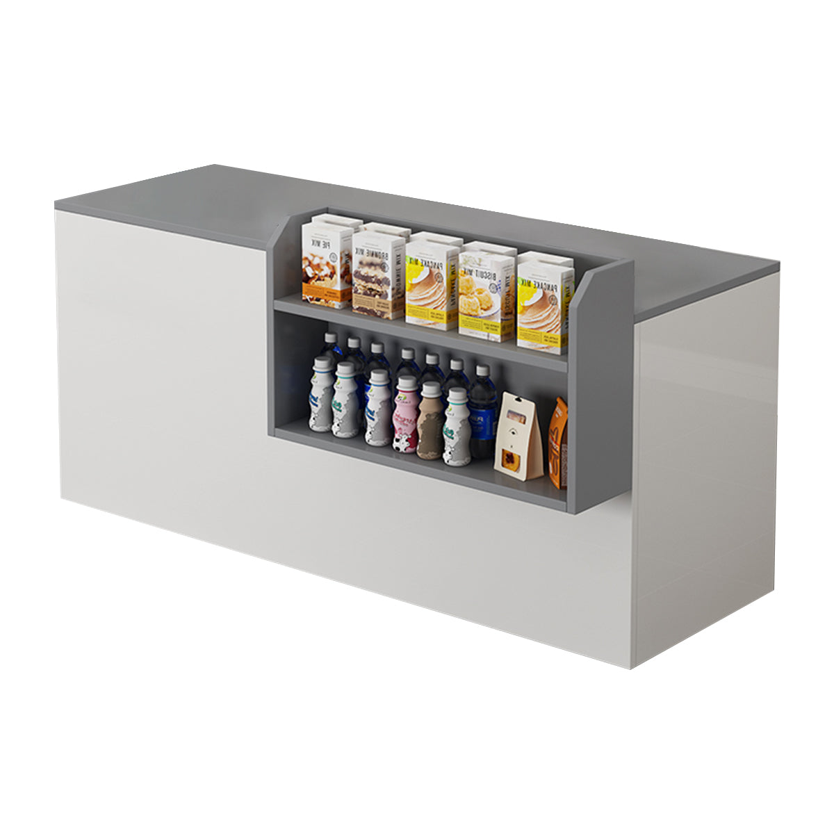 Compact and Simple Counter Cashier Front Desk Reception Desk