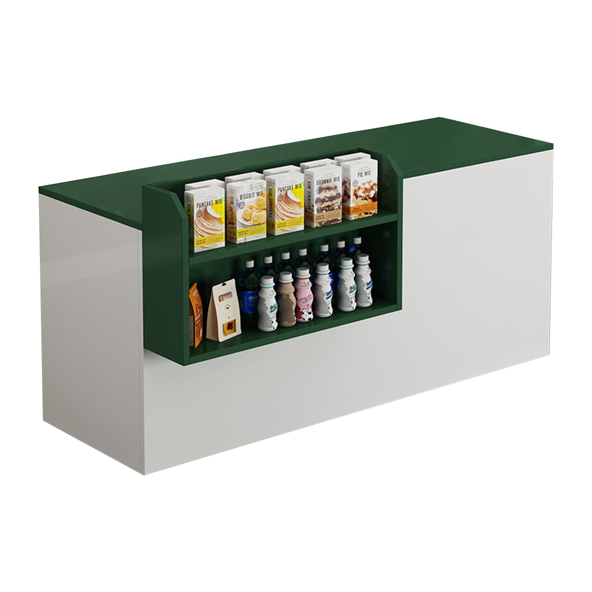Compact and Simple Counter Cashier Front Desk Reception Desk