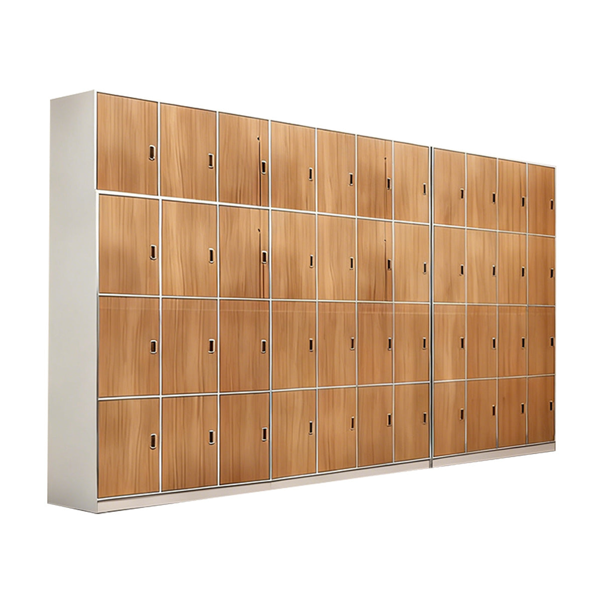 Bathroom Gym Wooden Locking Locker