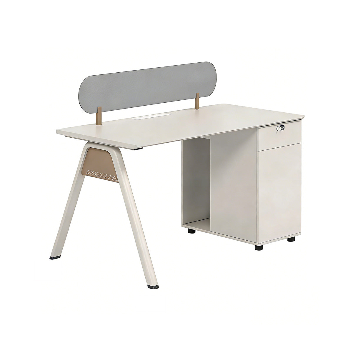 Office Desk, Premium, L47" x W24" x H30", for executive office workspace, modern executive office furniture