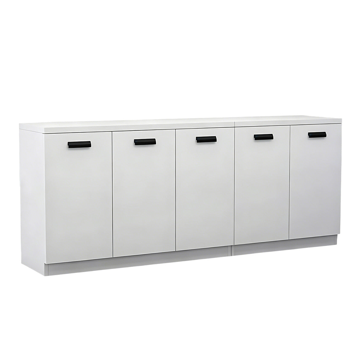Minimalist Office Storage Cabinet with Printer Stand