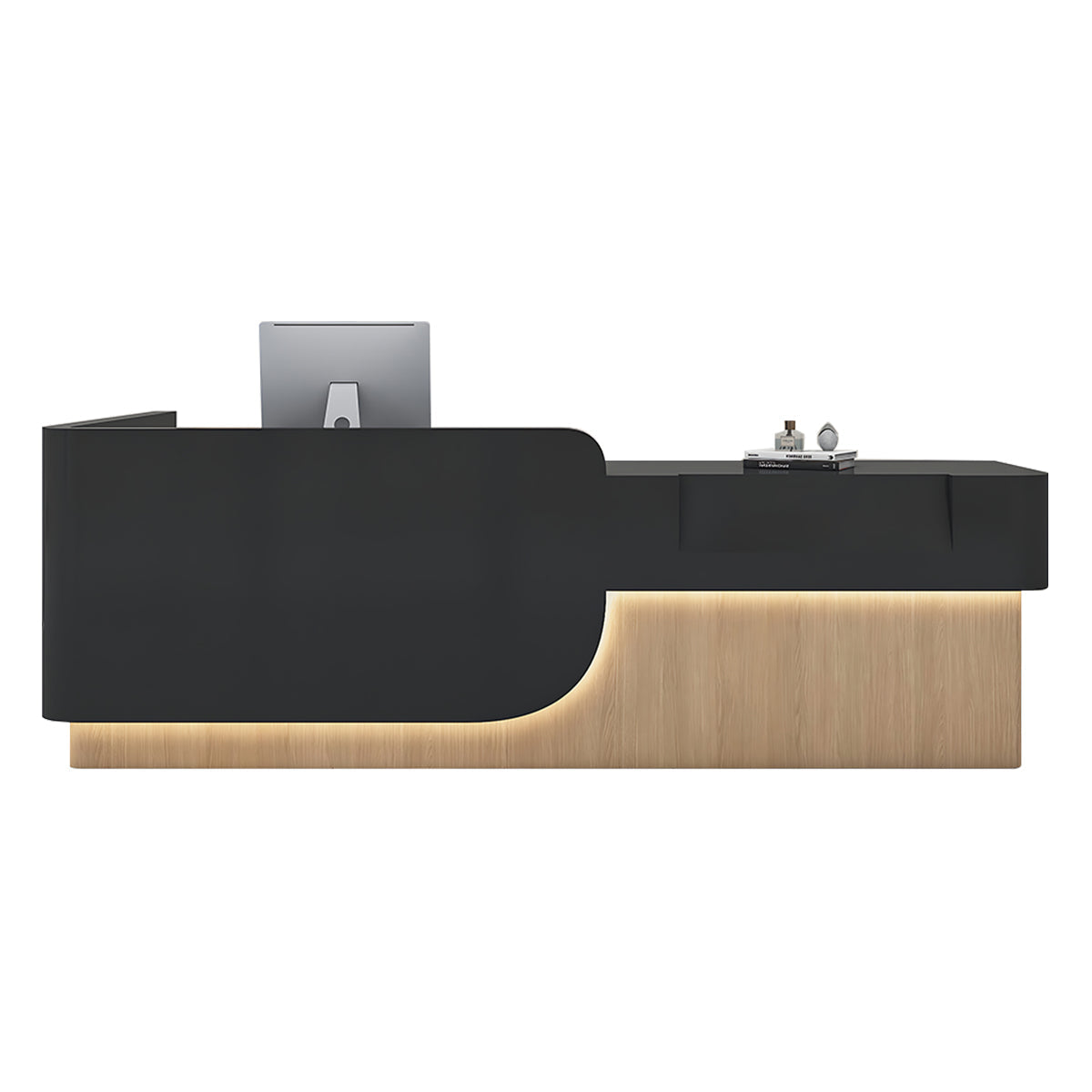 Modern Reception Desk Eco Friendly and Durable for Office