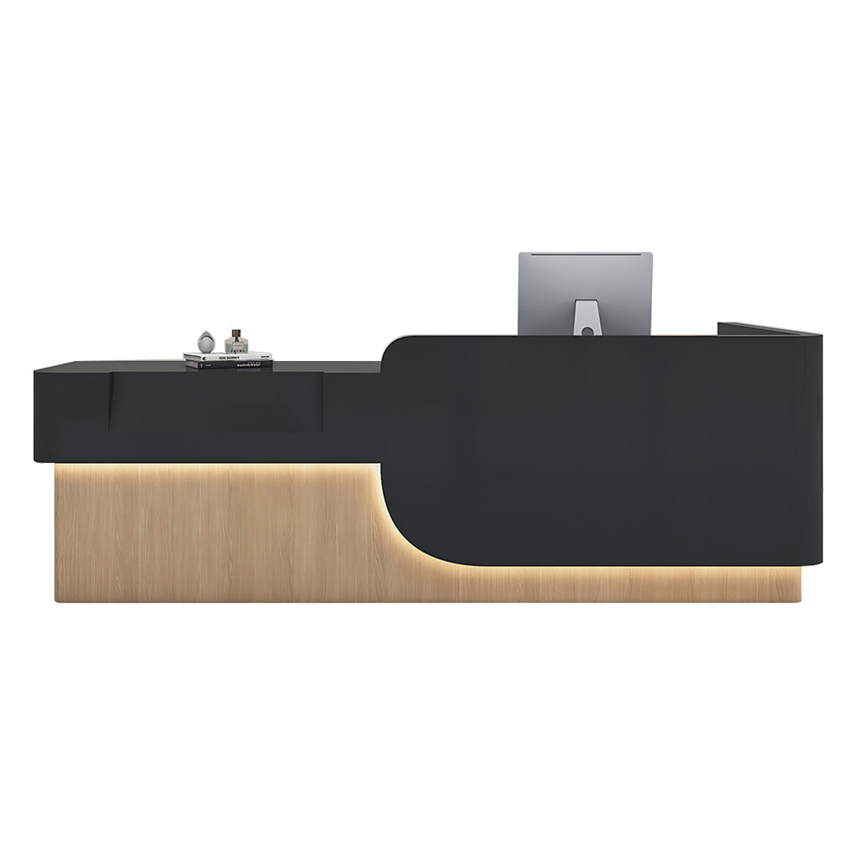 Modern Reception Desk Eco Friendly and Durable for Office
