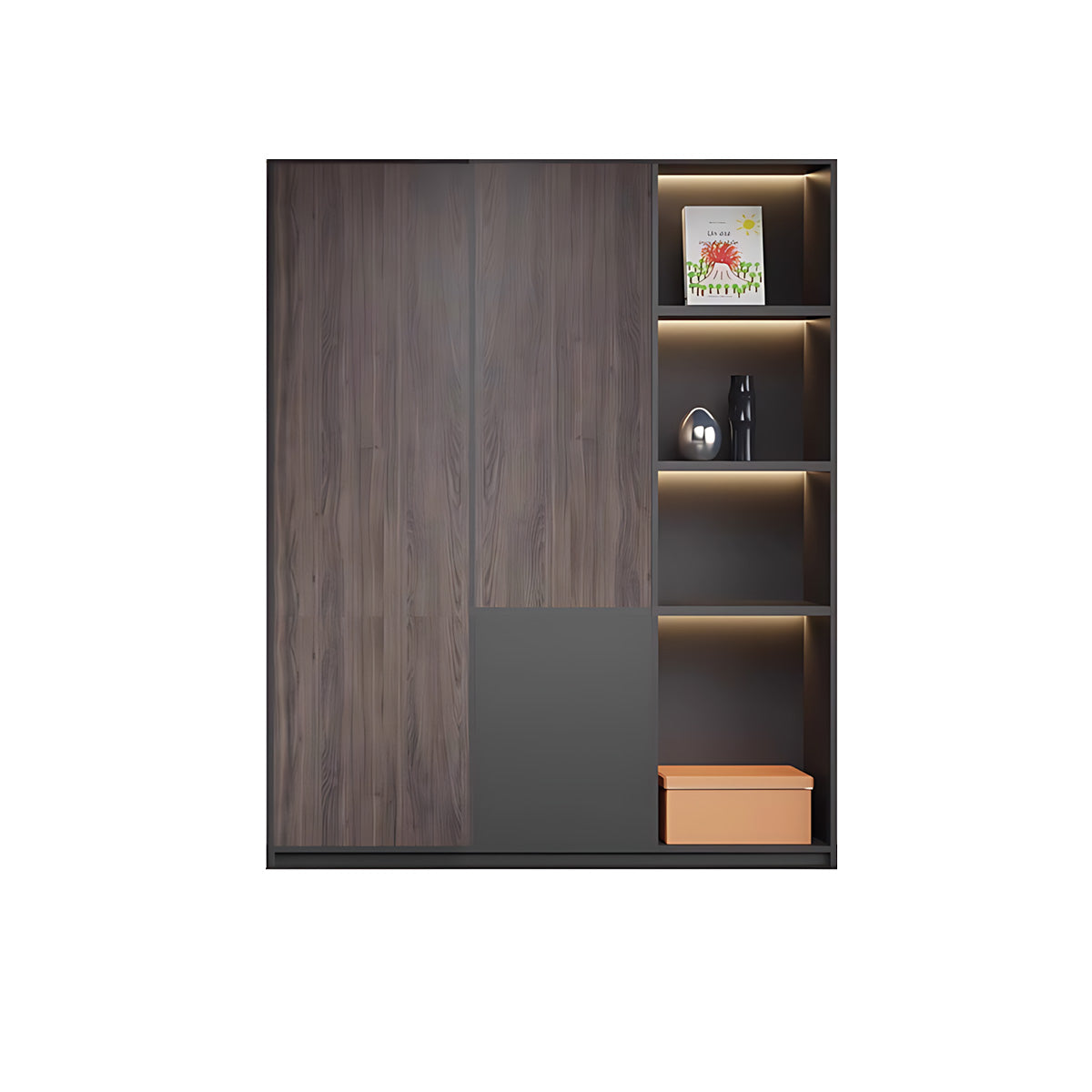 Stylish Multi-Functional Storage Cabinet for Modern Home and Office