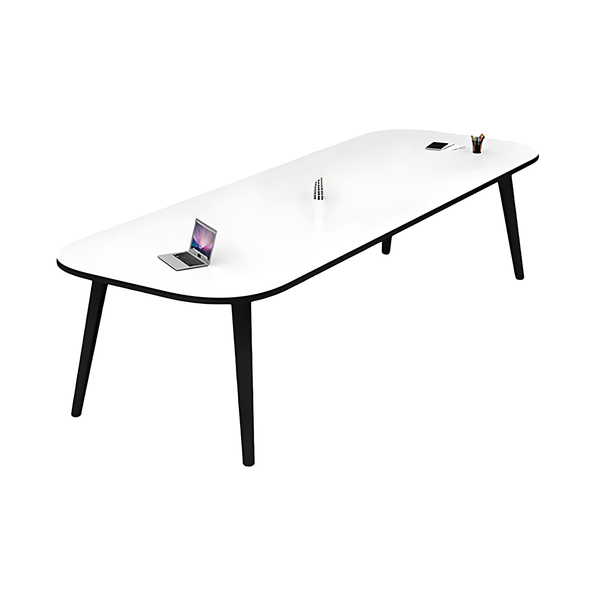 Minimalist Small Oval Conference Table Long Table Office Desk