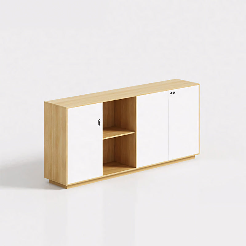 File Cabinet, Office Low Cabinet, Wooden, Simple Design