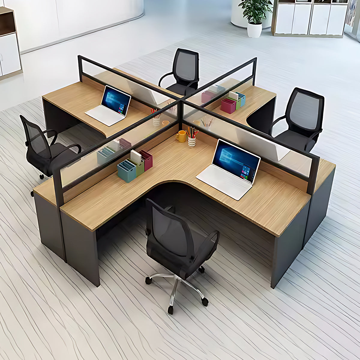 A Screen Office with Multiple Styles and Two Way Options