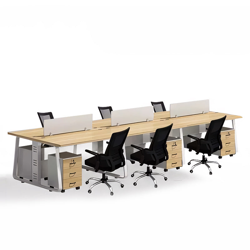 Fully Upgraded Flexible Combination Face to Face Two Person Desk