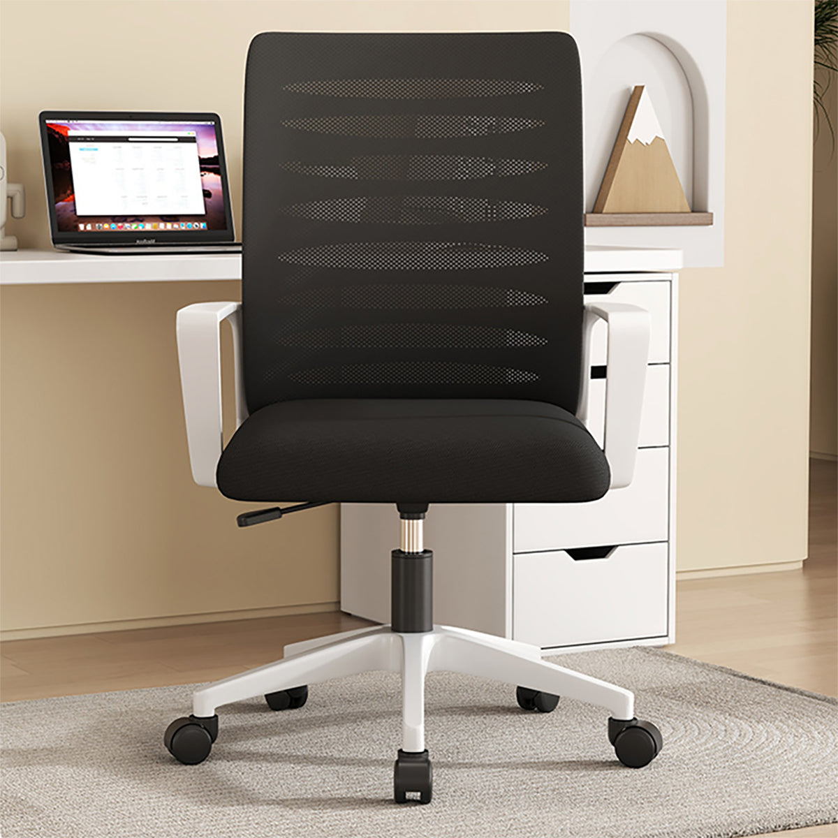 Comfortable Office Computer Chair with Adjustable Height for Work Zimasya