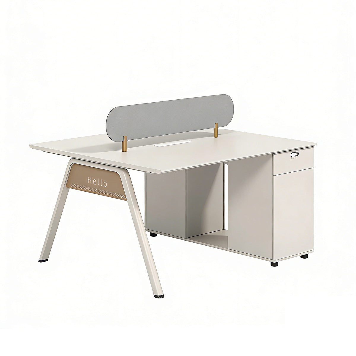 Office Desk, Premium, L47" x W47" x H30", for executive office workspace, modern executive office furniture