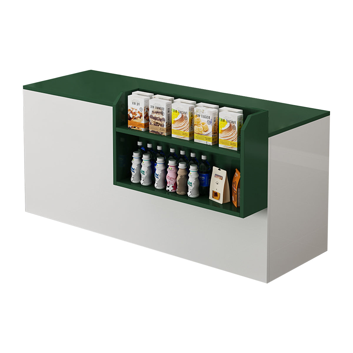 Compact and Simple Counter Cashier Front Desk Reception Desk