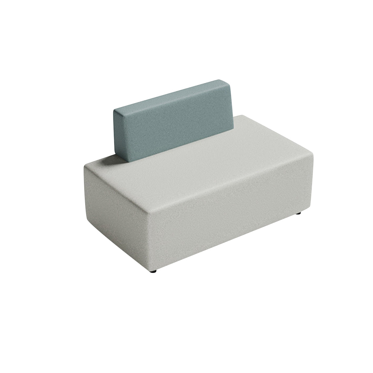 Timeless Stylish Sectional Sofa Featuring Two-Tone Color Blocking