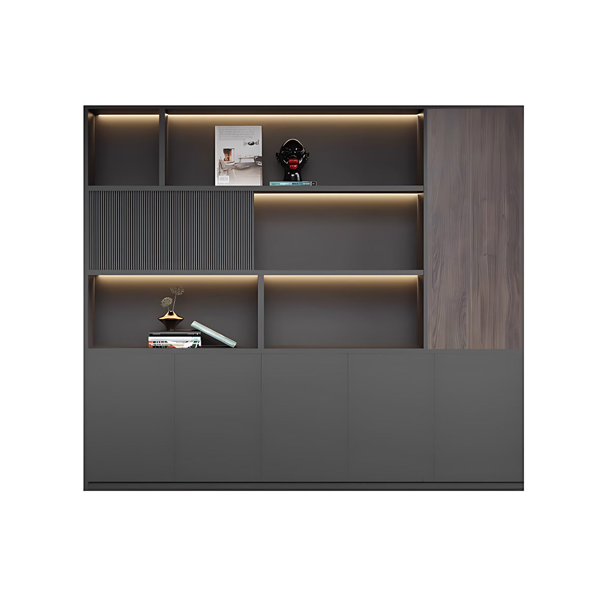 Stylish Multi-Functional Storage Cabinet for Modern Home and Office