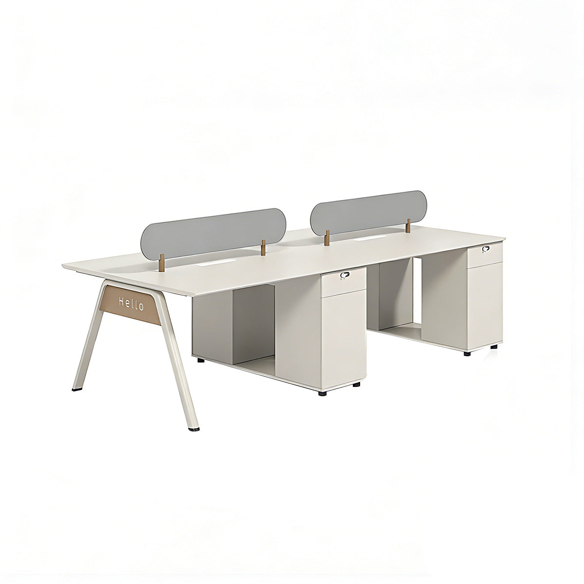 Office Desk, Premium, L94" x W47" x H30", for executive office workspace, modern executive office furniture