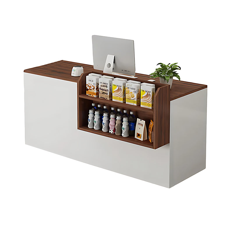 Compact and Simple Counter Cashier Front Desk Reception Desk