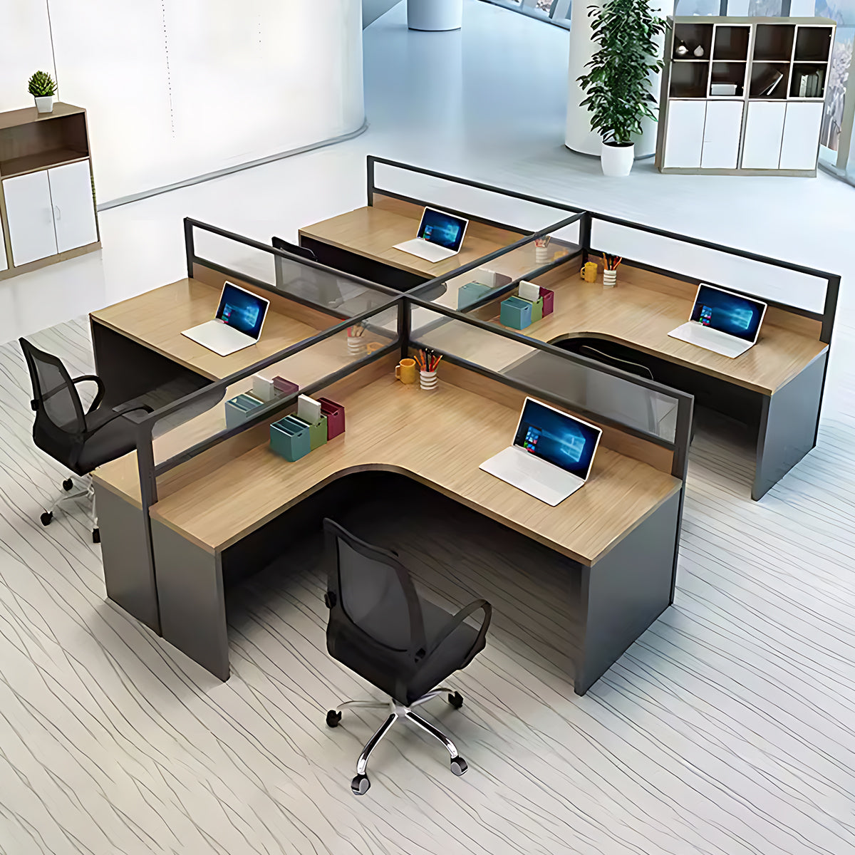 A Screen Office with Multiple Styles and Two Way Options